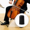 4pcs Cello Endpin Rubber Tip, Black Cello Endpin Stopper Cello