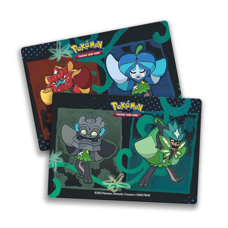 Pokemon TCG: Stacking Tin (Q1 2025) - 3 Packs, Stickers