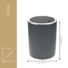bremermann Bathroom Range SAVONA - Cosmetic Bin with Swing Top,