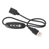 USB5V Thermostat Extension Cord Male in Female Out Flexible PVC