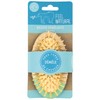 Oval Pocket Bamboo Hair Brush Feel Natural