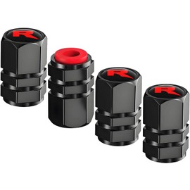 4 Pack Car Tire Valve Stem Caps Compatible with Ford Raptor R