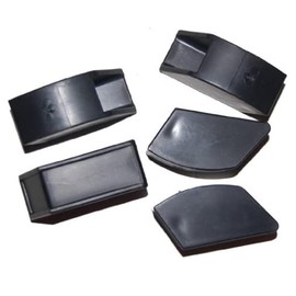 #501LT - Leg Tip Replacement - Floor Protector Glides for Swivel & Rocker Base - Set of 5 - This Leg Tips fits Outside the Steel Leg only - Installation Instructions Included - Made in the USA.