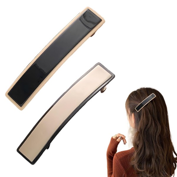 JEYORZY 2 x Large Hair Clips for Women, French Hair