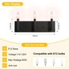 Kalium 3-Light Bathroom Light Fixtures, Matte Black Modern Vanity Lights