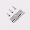 Unxuey Furniture Door Hinges, 16Pcs 1.7inch Folding Butt Hinges, Stainless