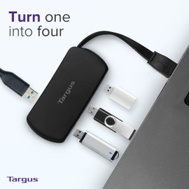 Targus 4-Port USB Desktop Hub, Black (ACH114EU)