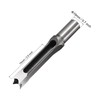sourcing map Square Hole Drill Bits for Wood 15mm x