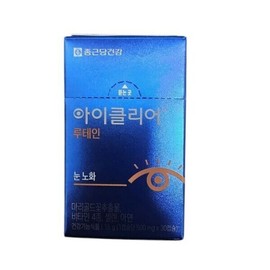 iclear Chong Kun Dang Health iClear Eye Love Lutein 500mg x 30 capsules 1 unit / jh / 종근당건강 아이클리어 눈사랑 루테인 500mg x 30캡슐 1개 / jh