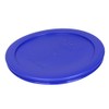 Pyrex 7201-PC 4-Cup Cadet Blue Food Storage Replacement Lid (3-Pack)