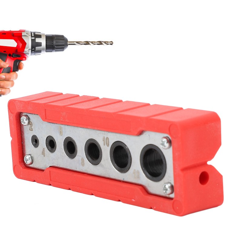 Woodworking Drill Guide Professional Precise Drilling Handheld Woodworking Dowel Jig