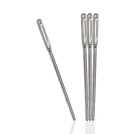 Prym 124163 Embroidery Needles without Sp. ST 16 1.60 x 55 mm Silver-Coloured