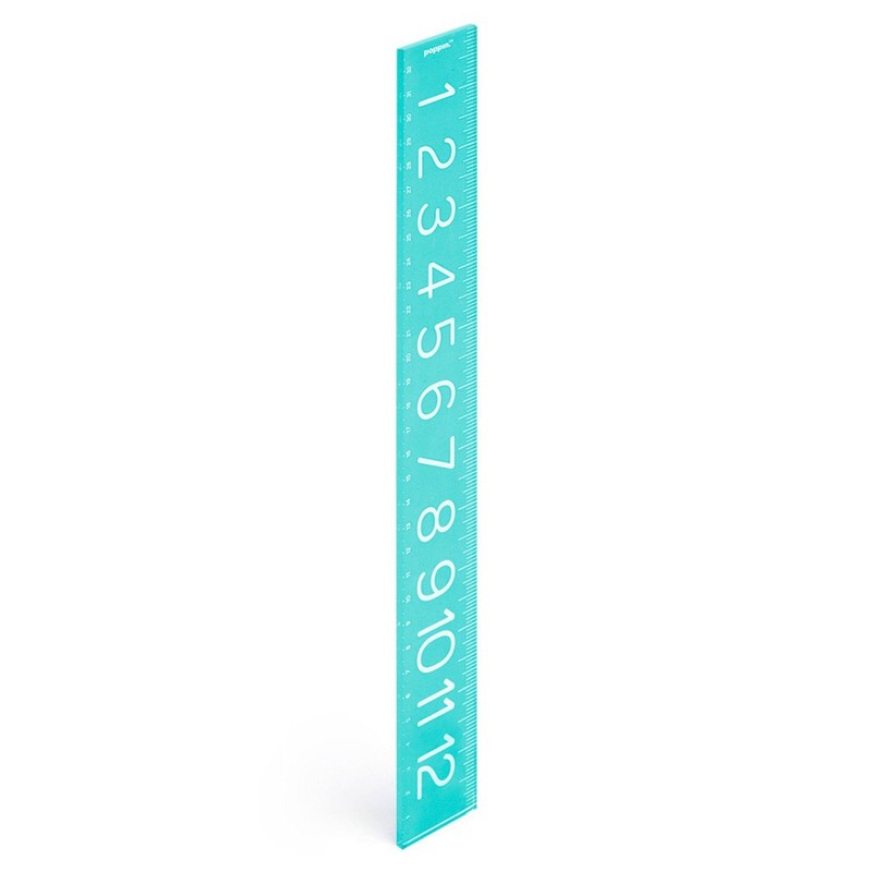 Poppin Ruler (Aqua)