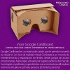 Mercader Digital 2 Pz Google Cardboard Visor Realidad Virtual Lente