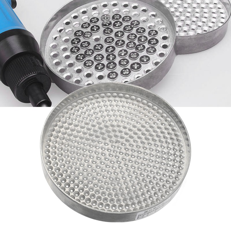 Screw Tray Slotted Tool Storage Holder 397 Holes Zinc Alloy