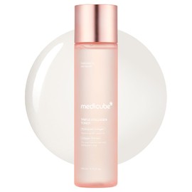 medicube Hydrolysierter Dreifach Kollagen Toner, Atelo und lösliches Kollagen für tiefe Hydratation und pralle Haut, schnell einziehende Formel für Geschmeidigkeit den ganzen Tag, (4,73 Fl.Oz.)