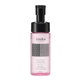 Espuma de lavado íntimo, gel de baño femenino, aroma a rosa de Damasco y geranio