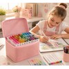 Marker Pen Case for Art Supplies – Large Capacity Zipper