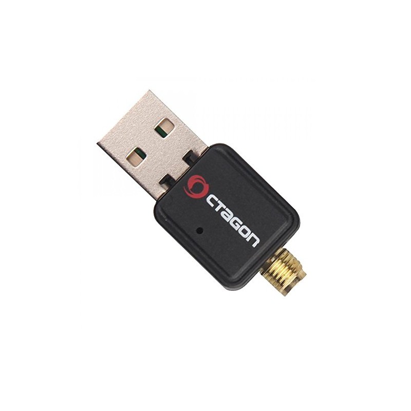 Octagon 150 Mbit/s WL028 USB WLAN Stick with Antenna Black