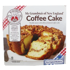My Grandma's New England Blueberry Coffee Cake - Moist and Flavorful Coffee Cake - Maple Sweetened Cake for Special Occasions - 1.75 Pound (My Grandma's Blueberry Coffee Cake)