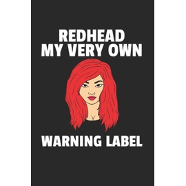 Rote Haare Rothaarig Notizbuch: Rote Haare Rothaarig Notizbuch für Liebhaber / Notizheft / Notizblock A5 (6x9in) Dotted Notebook / Punkteraster / 120 gepunktete Seiten