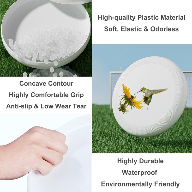 Uanvaha Spring Summer Flying Discs Bird Flower Floral Ultimate Disc