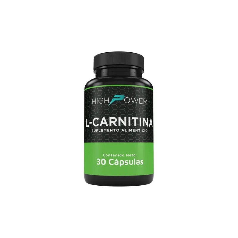 L-Carnitina 500 Mg 30 Cápsulas High Power