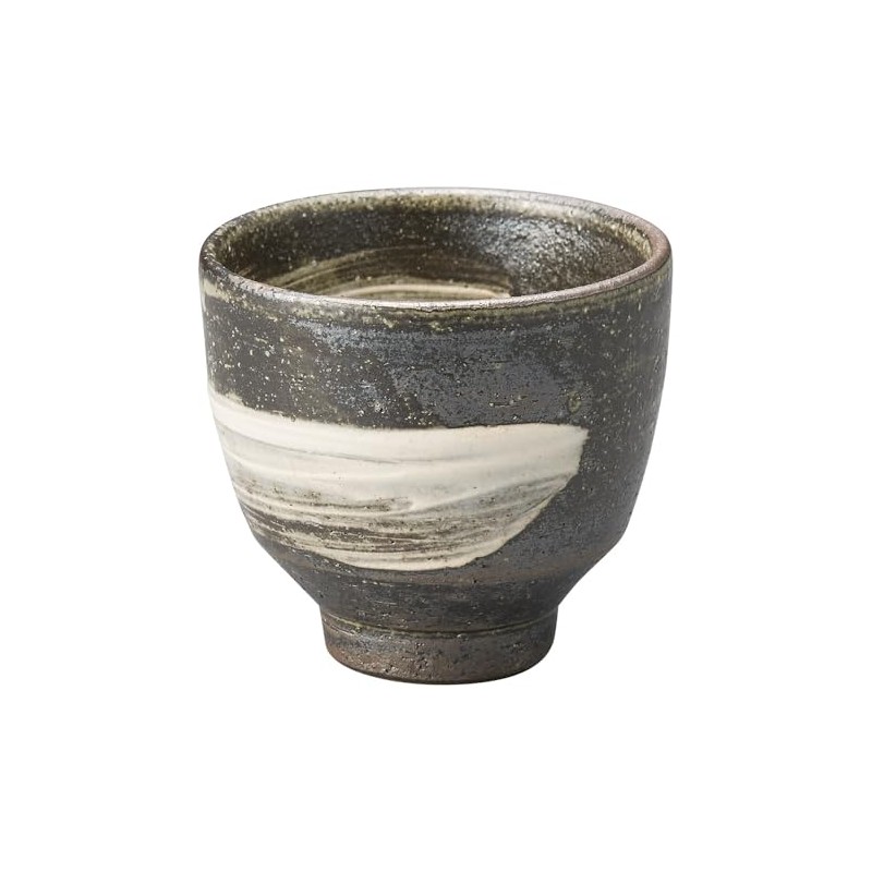 Shigaraki Ware Hechimon Tea Cup, Kuroiso