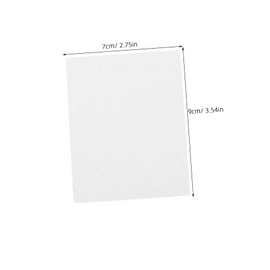 FRCOLOR 80pcs Ultra-thin Makeup Remover Cotton Pads Soft Lint Facial Wipes for of Face Lips Eyes Reusable Non-woven Makeup Removing Pads for Sensitive Skin