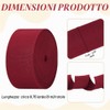 BENECREAT Elastico da Cucito da 8 m, Cordino Elastico Piatto