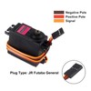 AEDIKO 2pcs MG996R Servo Motor Control 180 Angle Metal Gear