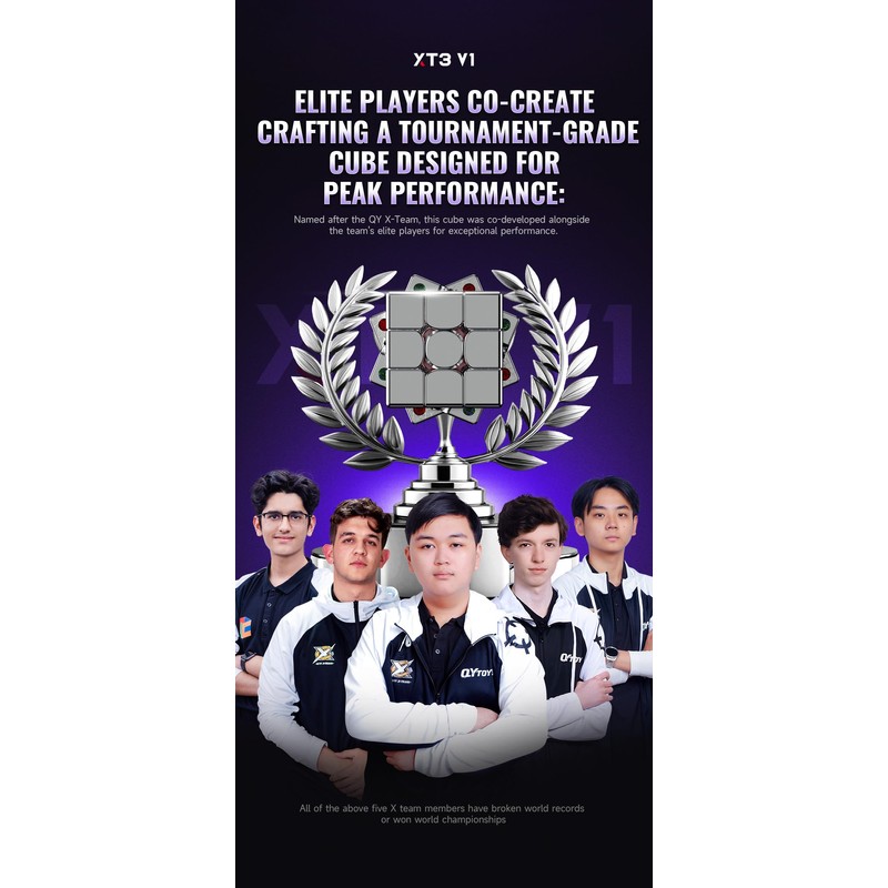 Kancharo XMD Series [With Pouch/Genuine] Magnetic Competition Cube (Stickerless, XT3