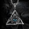 bahamut Mens Gothic Evil Eye Necklace for Men Women Scorpion