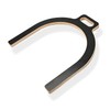 FOSHIO Mirror Wrap Tool Wood 15inch U-Sharp Bumper Car Vinyl
