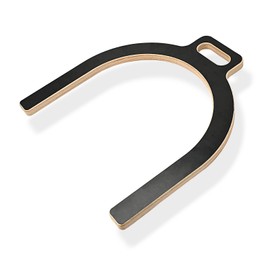 FOSHIO Mirror Wrap Tool Wood 15inch U-Sharp Bumper Car Vinyl Wrap Application Tools Window Tint Kit