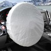 SCUARI Car Steering Wheel Cover Sun Shade,Car Accessories Heat Resistant