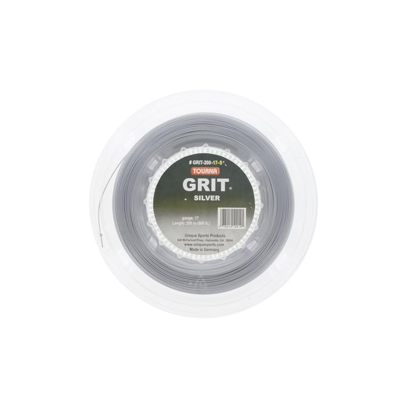 Tourna Grit Tennis String Reel Silver