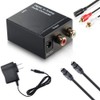 PremiumCord Digital to Analogue Audio Converter, Toslink/SPDIF to 2x RCA
