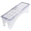 Universal 8 Grid Base Hair Clipper Limit Comb Storage Box