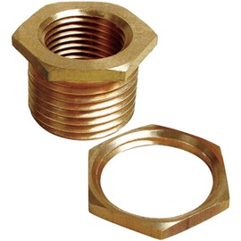 LASCO 17-2249 1/2-Inch Female Pipe Thread by 3/4-Inch Garden Hose Thread Brass Cooler Drain