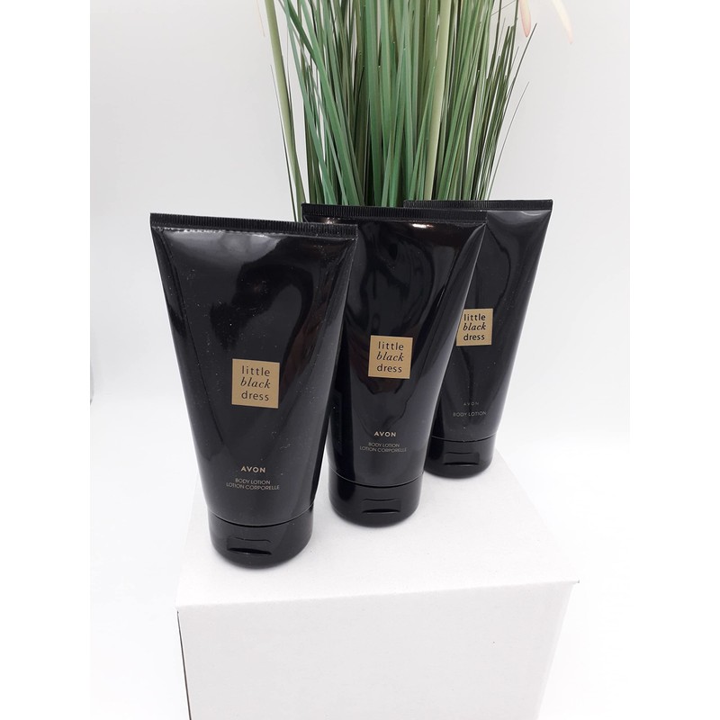 3x Avon Little Black Dress Body Lotion 150ml