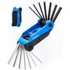 Kraftek toolant 14PCS Folding Allen Wrenches Sets, Metric Allen Key