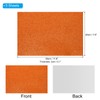 PATIKIL Orange Shiny EVA Glitter Foam Sheet 11.8 x 7.9