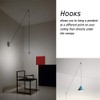 DIY Chandelier Lighting Hook Ceiling Wall Hanging Swag Pendant Lamp