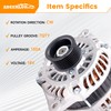 ADEERLUO Alternator For/Nissan Altima 2007-2010 Maxima 2009-2010 Murano 2009-2014 Quest
