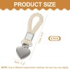 sourcing map 6 Pcs Tea Towel Clips with Cotton Loop