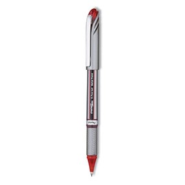 EnerGel NV Liquid Roller Ball Stick Gel Pen, Red Ink, Medium, Sold as One Each
