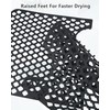 Behok Separable Silicone Sink Protector Grid Mat 28-7/16x13-13/16",Black