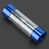 Water Flow Meter Multiple Color Metal Spiral G1/4 Female Thread