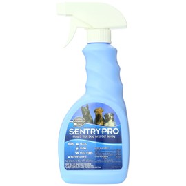 SENTRYPRO Flea and Tick Spray for Dogs and Cats, 16 oz